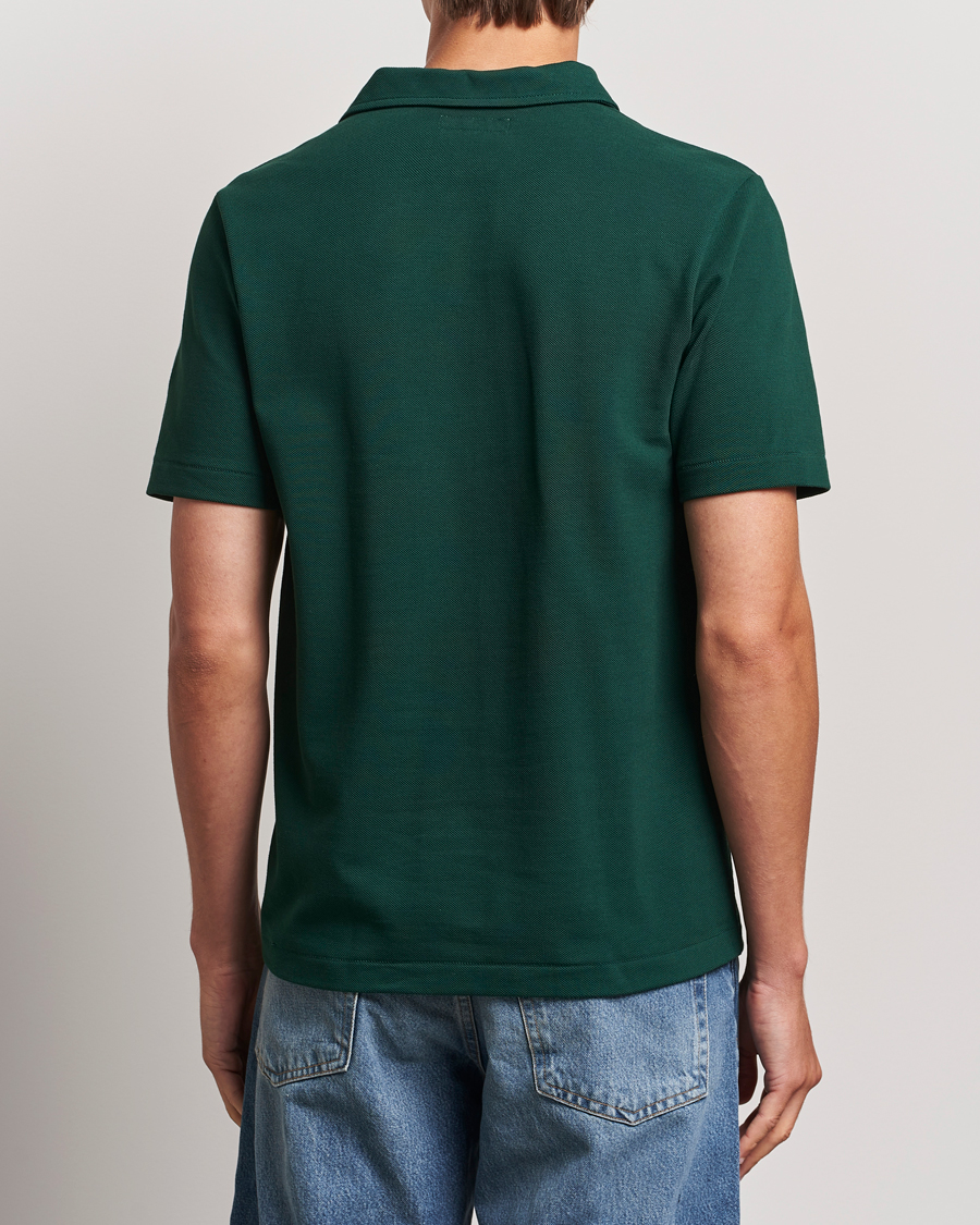 Herre | Pikéer | Merz b. Schwanen | Organic Cotton Washed Polo Classic Green