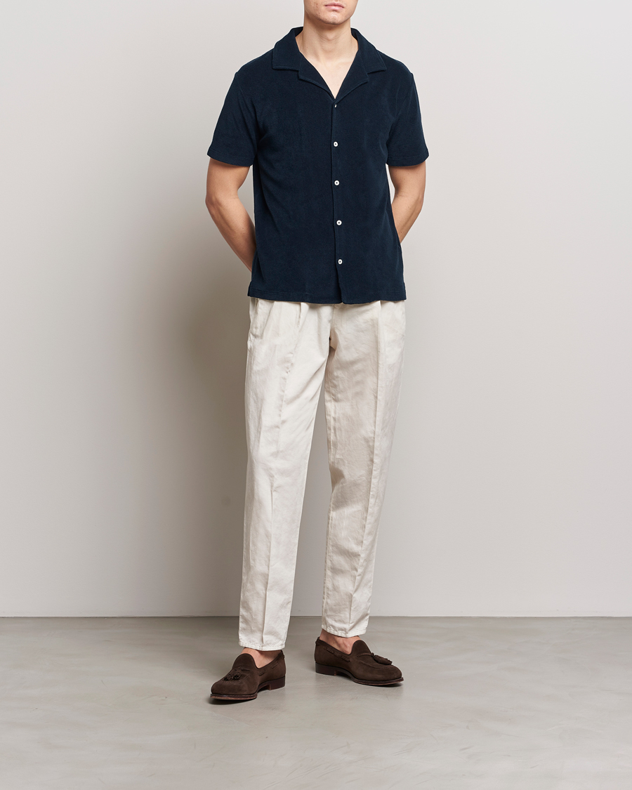 Herre | Skjorter | Altea | Terry Bowling Shirt Navy