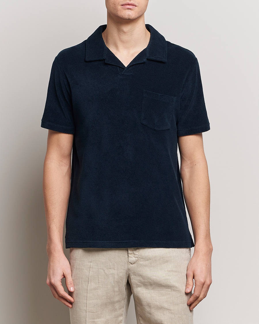 Herre |  | Altea | Terry Cotton Polo Navy