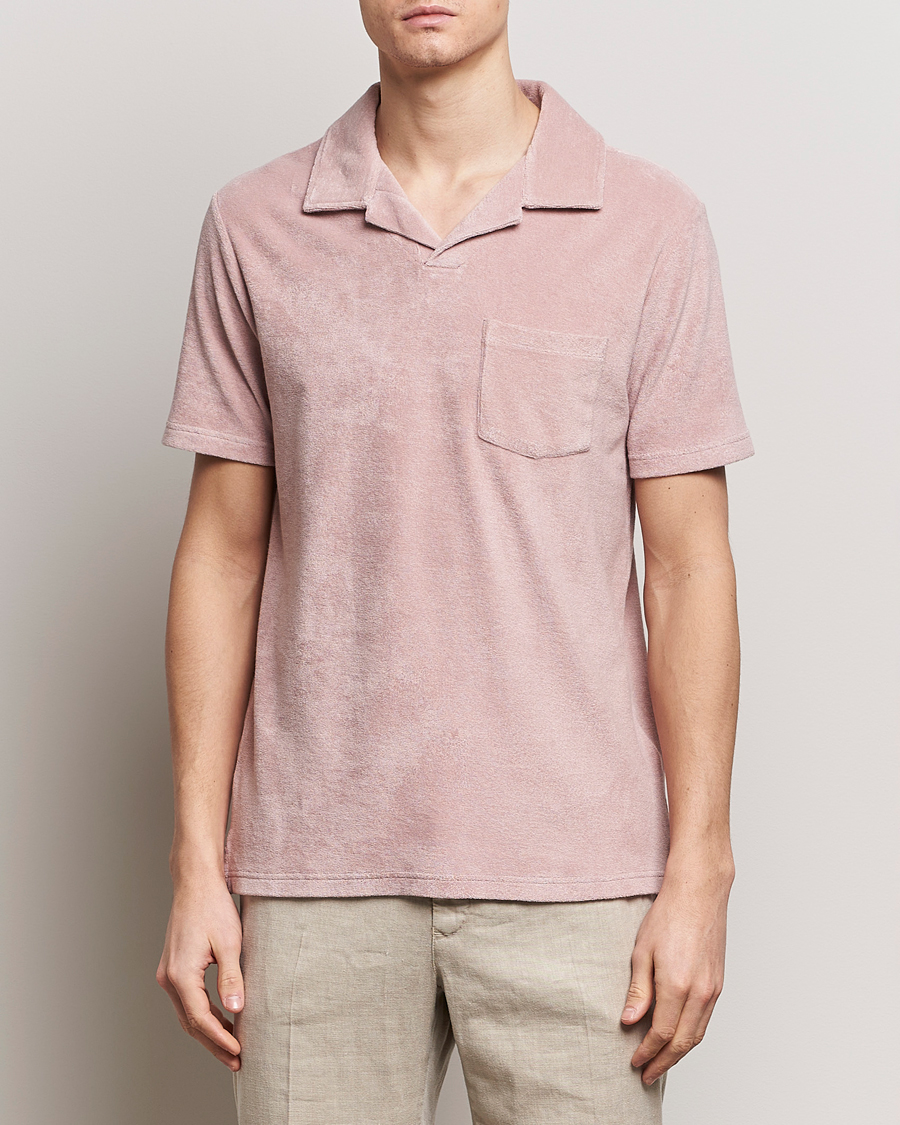 Herre | Avdelinger | Altea | Terry Cotton Polo Rosa