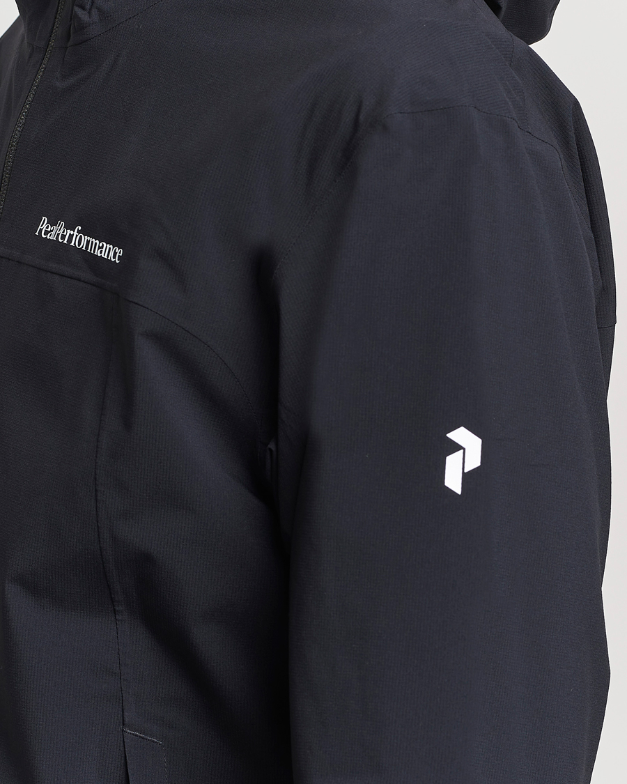 Herre | Jakker | Peak Performance | Trail Hipe Hooded Shell Jacket Black