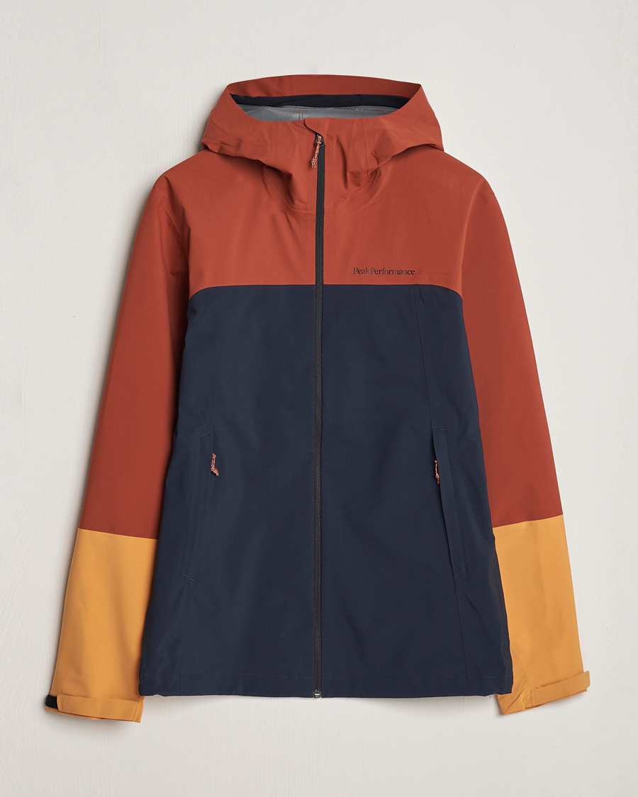 Herre | Jakker | Peak Performance | Trail Hipe Hooded Jacket Spiced/Salute Navy/Desert
