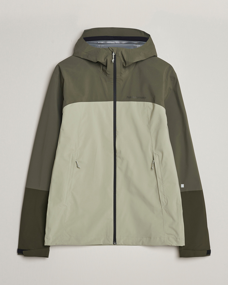 Herre | Jakker | Peak Performance | Trail Hipe Hooded Jacket Pine Needle/Limit Green
