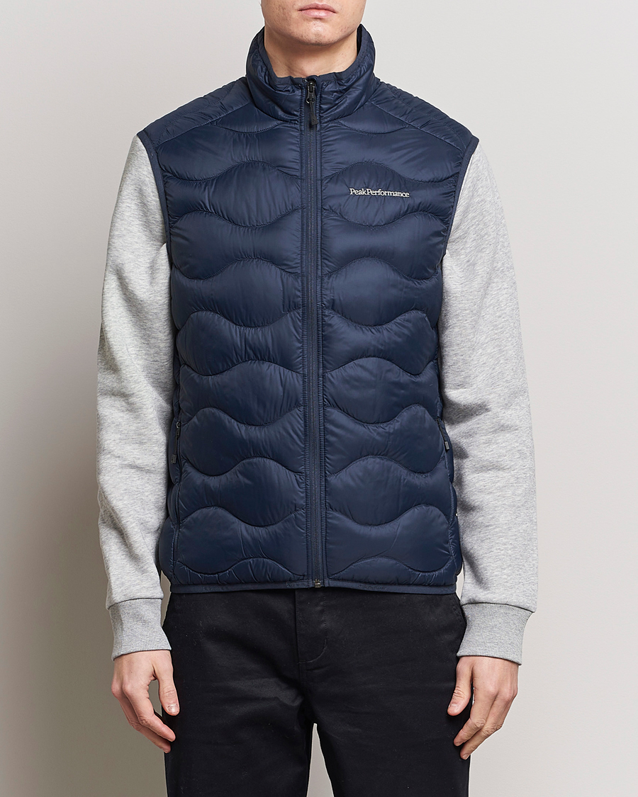 Herre | Klær | Peak Performance | Helium Down Vest Blue Shadow