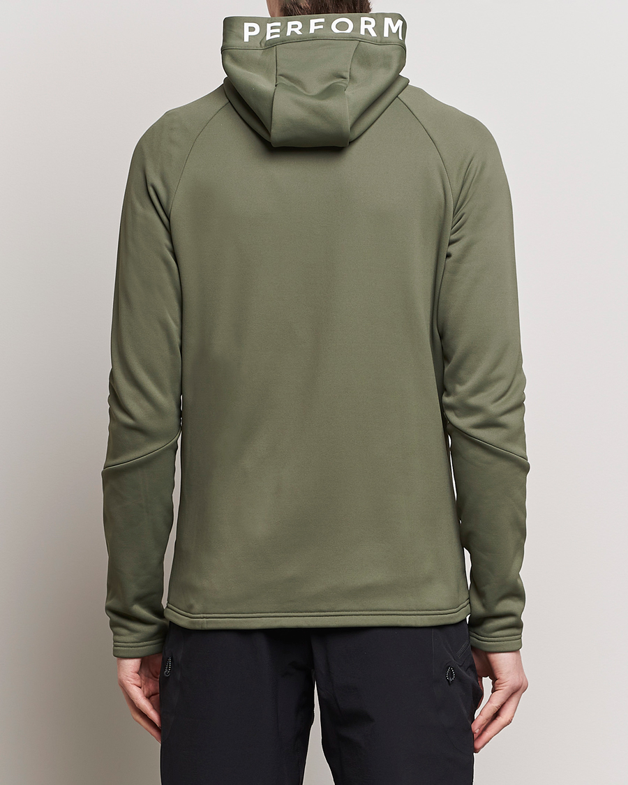 Herre | Gensere | Peak Performance | Rider Hooded Full Zip Pine Needle