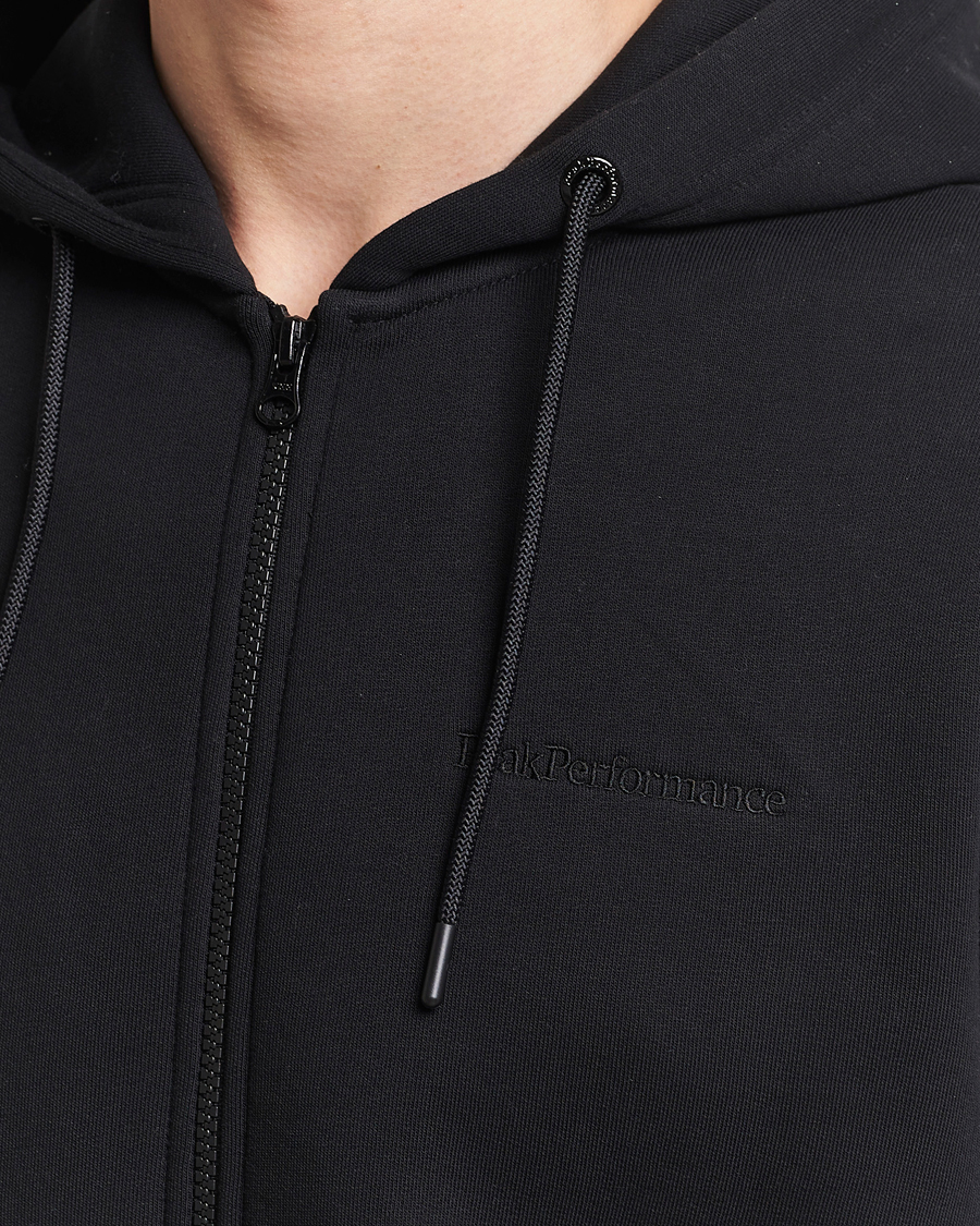 Herre | Gensere | Peak Performance | Original Full Zip Hoodie Black