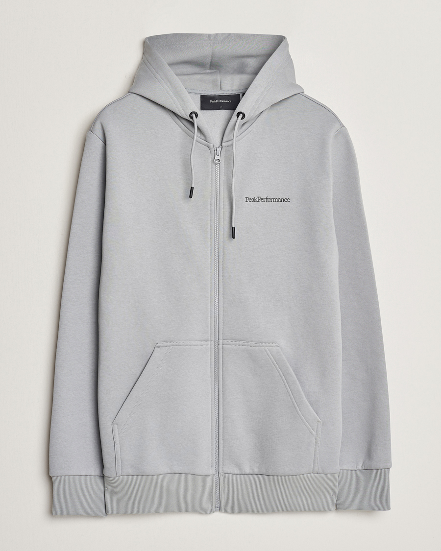 Herre | Gensere | Peak Performance | Original Logo Full Zip Hoodie Desert Blow