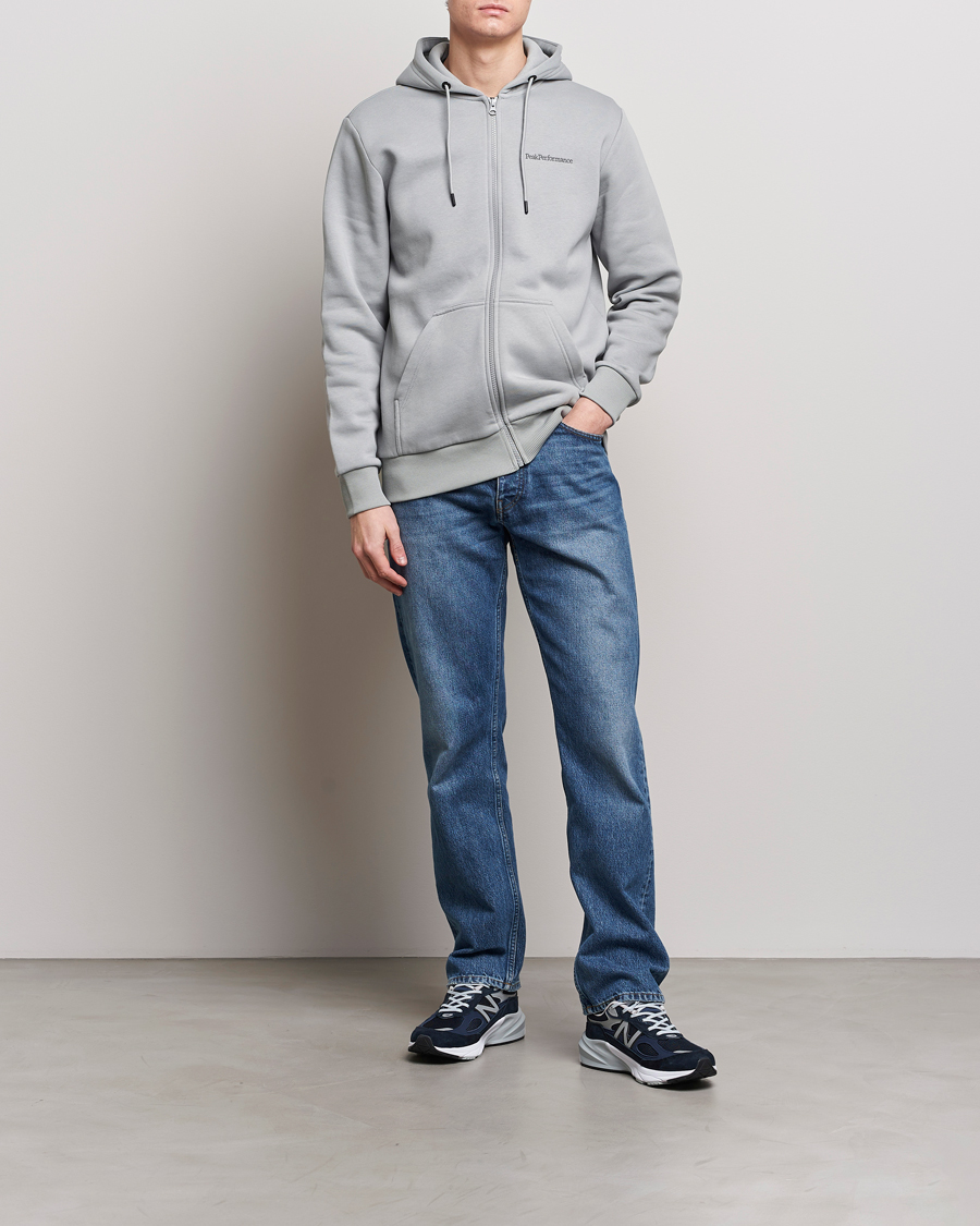Herre | Gensere | Peak Performance | Original Logo Full Zip Hoodie Desert Blow