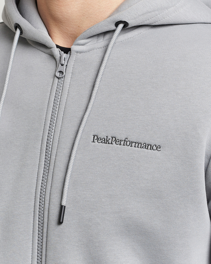 Herre | Gensere | Peak Performance | Original Logo Full Zip Hoodie Desert Blow