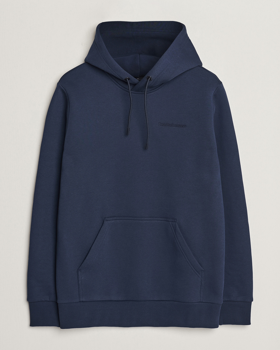 Herre | Gensere | Peak Performance | Original Hoodie Blue Shadow