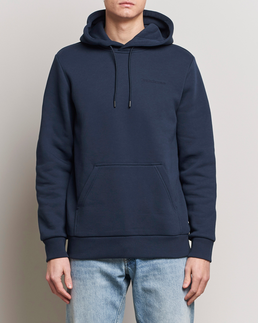 Herre | Hettegensere | Peak Performance | Original Logo Hoodie Blue Shadow