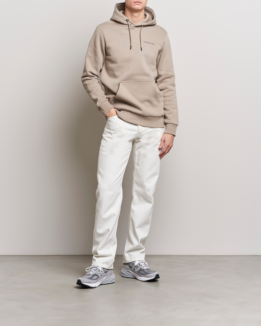 Herre | Gensere | Peak Performance | Original Logo Hoodie Avid Beige