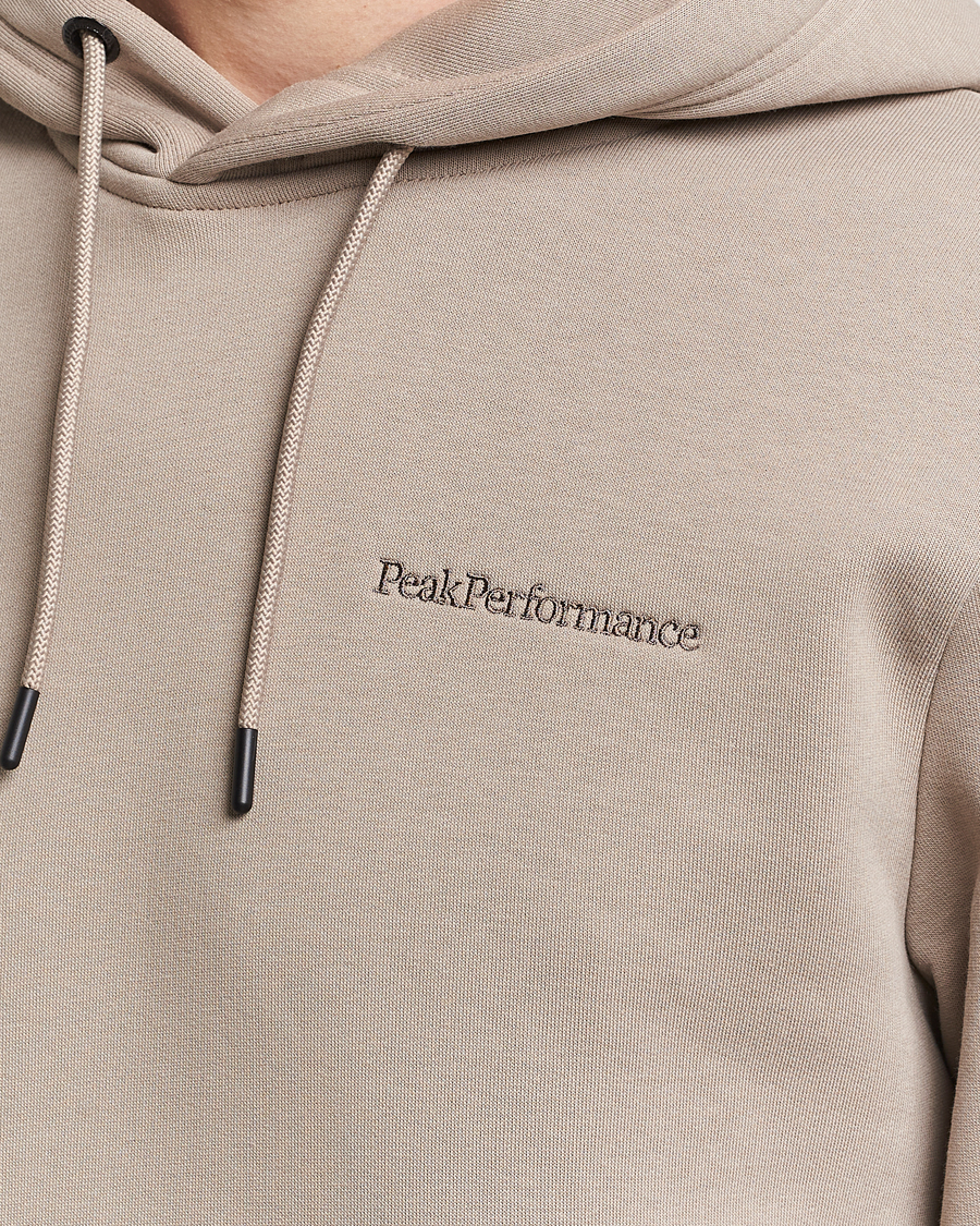 Herre | Gensere | Peak Performance | Original Logo Hoodie Avid Beige