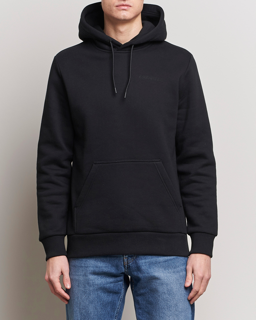 Herre | Lojalitetstilbud | Peak Performance | Original Logo Hoodie Black