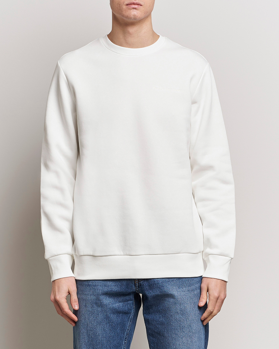 Herre | Lojalitetstilbud | Peak Performance | Original Logo Crew Neck Sweatshirt Off White