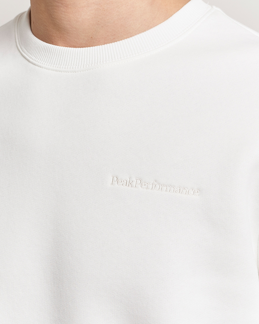 Herre | Gensere | Peak Performance | Original Logo Crew Neck Sweatshirt Off White