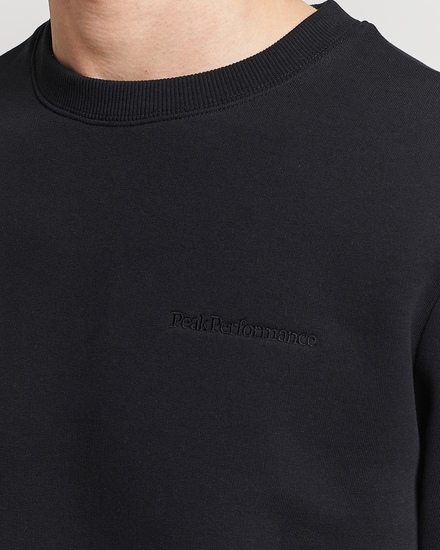 Herre | Gensere | Peak Performance | Original Crew Neck Sweatshirt Black