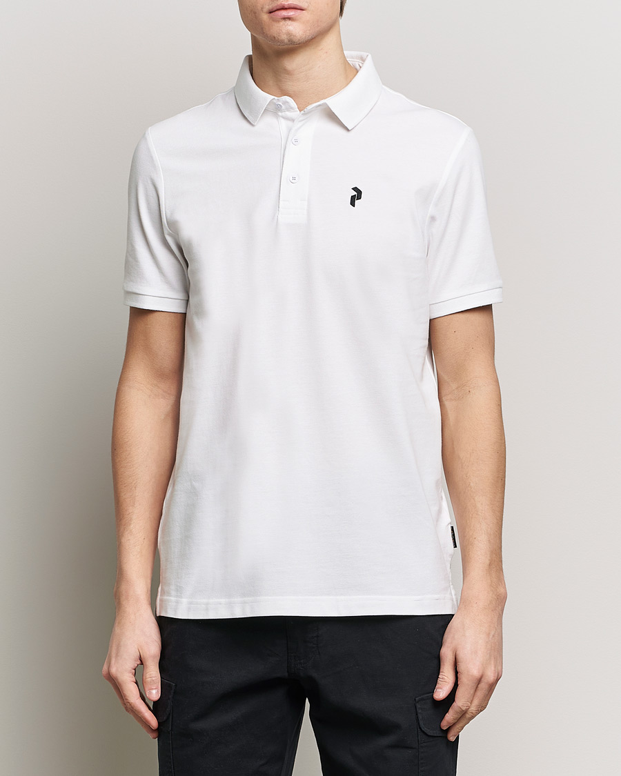 Herr | Peak Performance | Peak Performance | Classic Cotton Polo White