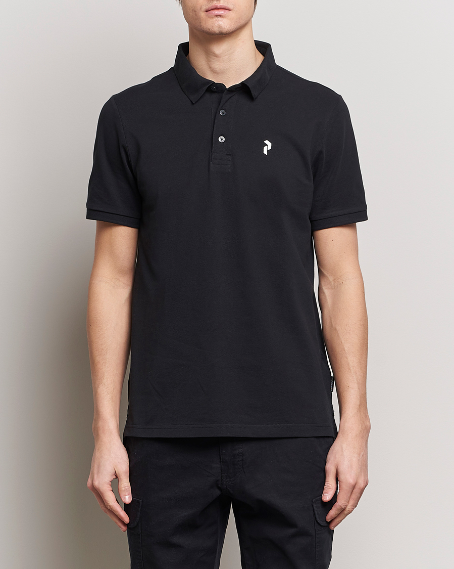 Herre |  | Peak Performance | Classic Cotton Polo Black