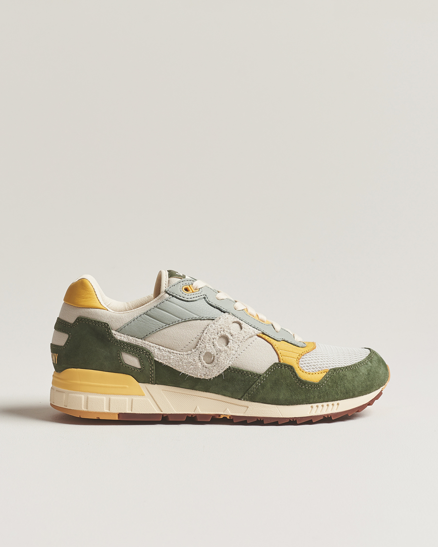 Herre | Saucony Shadow 5000 Sneaker Yellow/Green/White | Saucony | Shadow 5000 Sneaker Yellow/Green/White