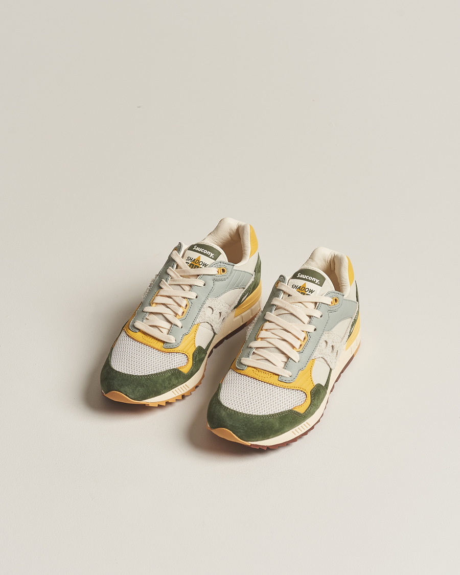 Herre | Saucony | Saucony | Shadow 5000 Sneaker Yellow/Green/White