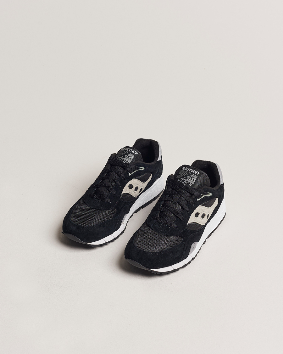 Herre | Saucony Shadow 6000 Sneaker Black/Grey | Saucony | Shadow 6000 Sneaker Black/Grey