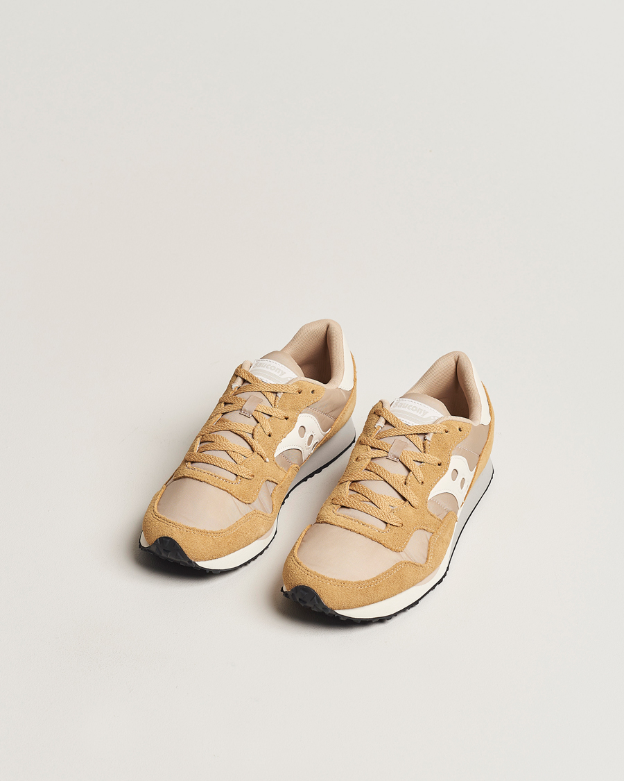 Herre | Sko i mokka | Saucony | DXN Trainer Sneaker Sand/Off White