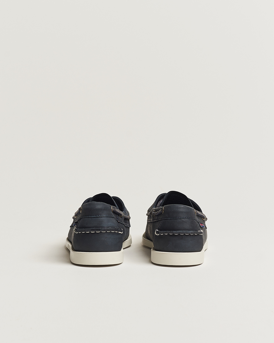 Herre | Seilersko | Sebago | Dockside Nubuck Boat Shoe Blue Navy