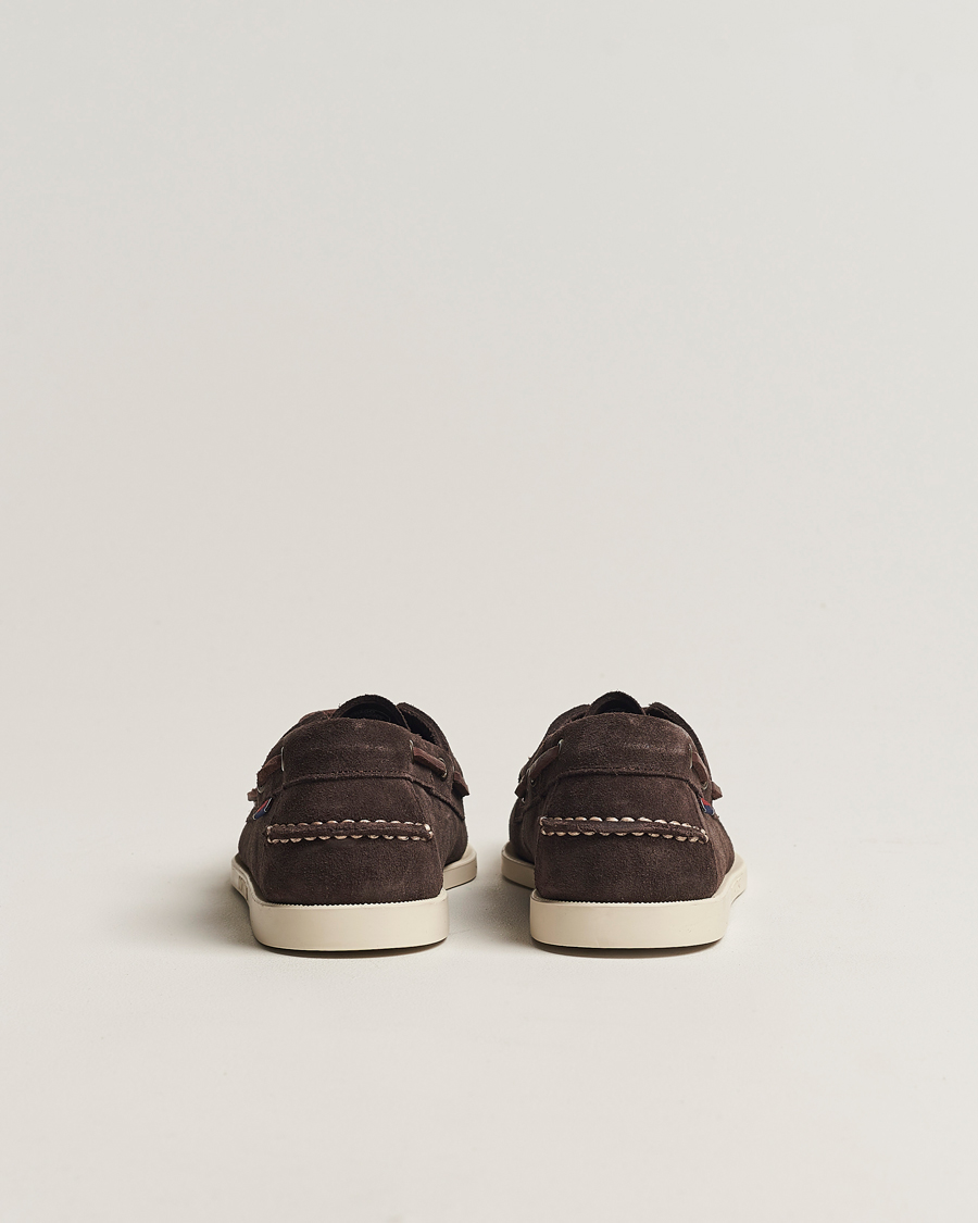 Herre | Seilersko | Sebago | Docksides Suede Boat Shoe Moka Brown