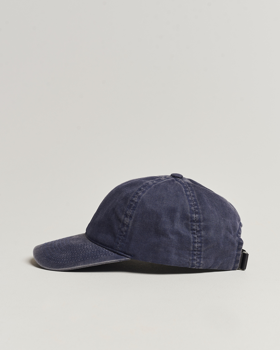 Herre |  | Varsity Headwear | Washed Cotton Baseball Cap Blue