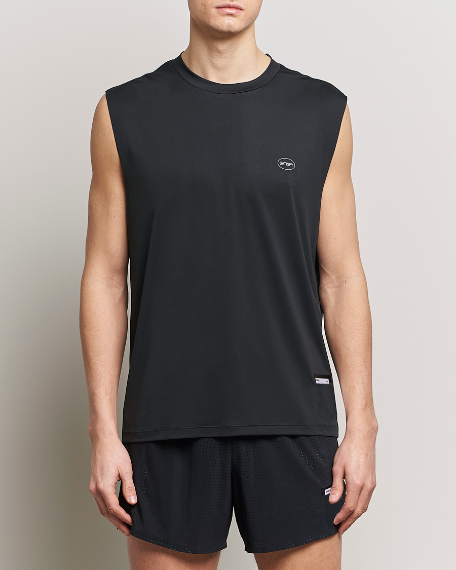 Herr |  | Satisfy | AuraLite Muscle Tee Black