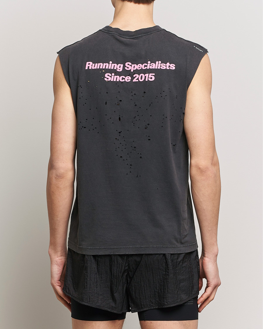 Herre | T-Shirts | Satisfy | MothTech Muscle Tee Aged Black
