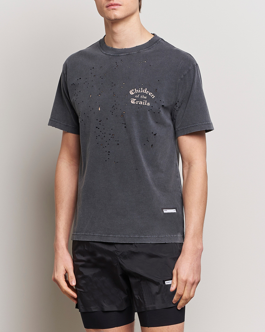 Herre | Kortermede t-shirts | Satisfy | MothTech T-Shirt Aged Black