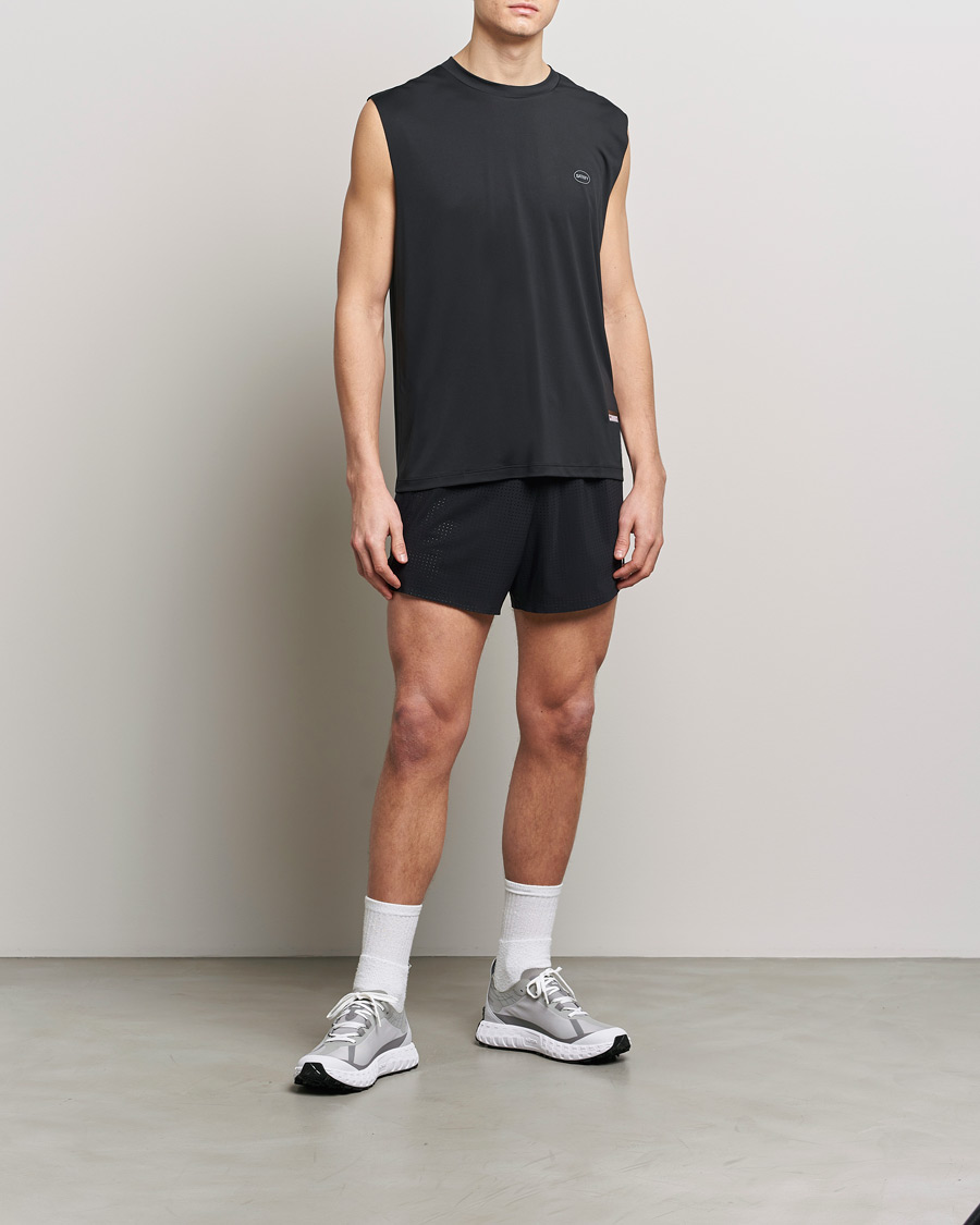 Herre | Shorts | Satisfy | Space-O 5 Inch Shorts Black