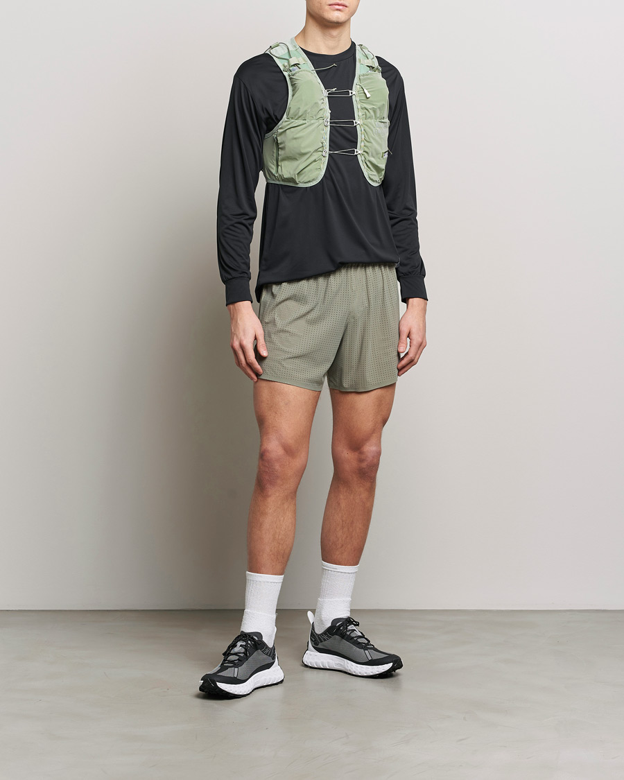 Herre | Shorts | Satisfy | Space-O 5 Inch Shorts Dark Sage