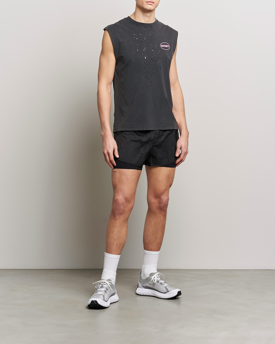 Herre | Shorts | Satisfy | Rippy 3 Inch Trail Shorts Black