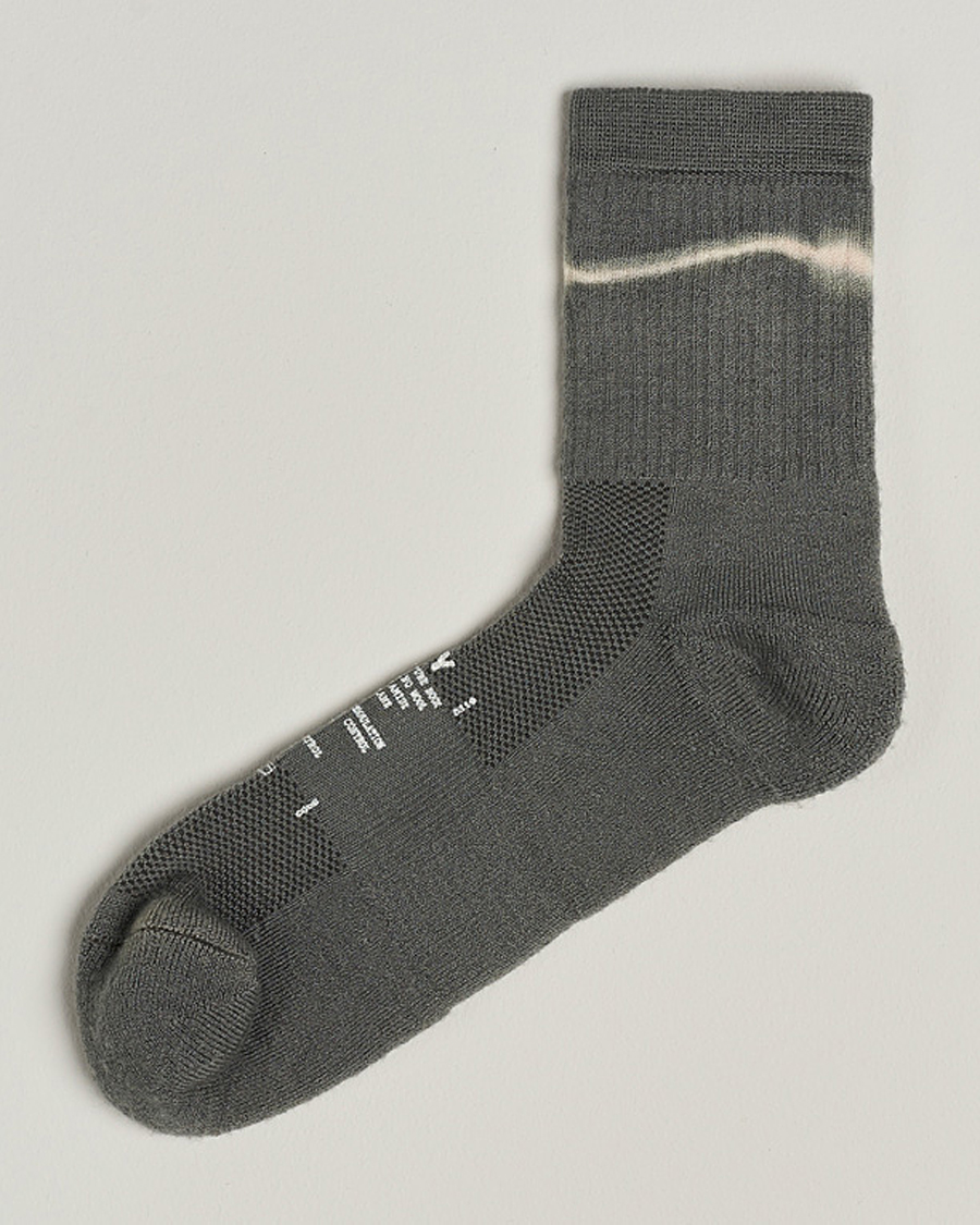 Herre | Undertøy | Satisfy | Merino Tube Socks Agave Green Tie Dye