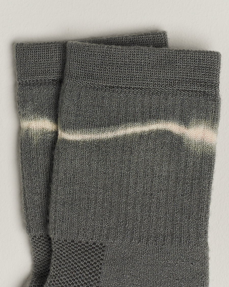 Herre | Avdelinger | Satisfy | Merino Tube Socks Agave Green Tie Dye