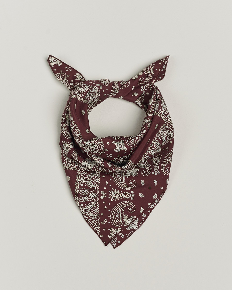 Herre | Satisfy Japanese Rayon Bandana Mahogany | Satisfy | Japanese Rayon Bandana Mahogany