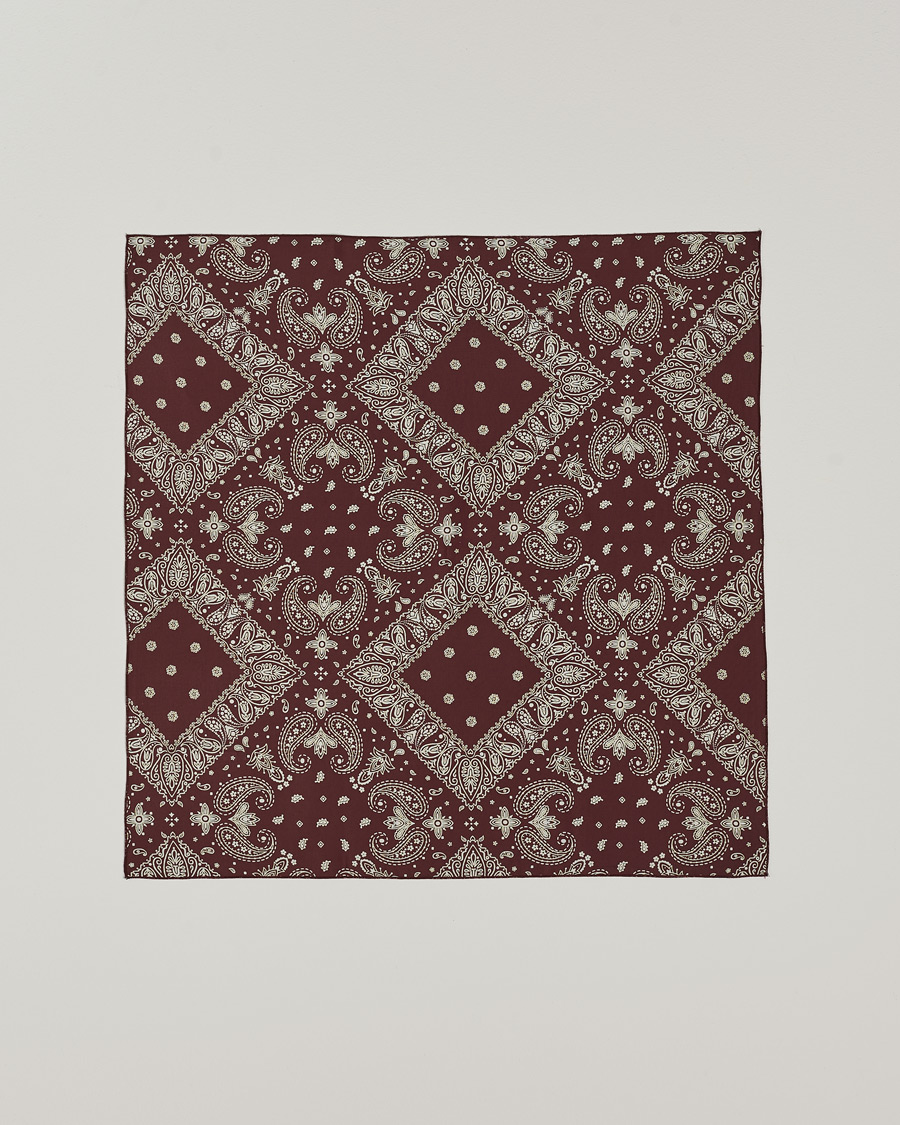 Herre | Satisfy Japanese Rayon Bandana Mahogany | Satisfy | Japanese Rayon Bandana Mahogany