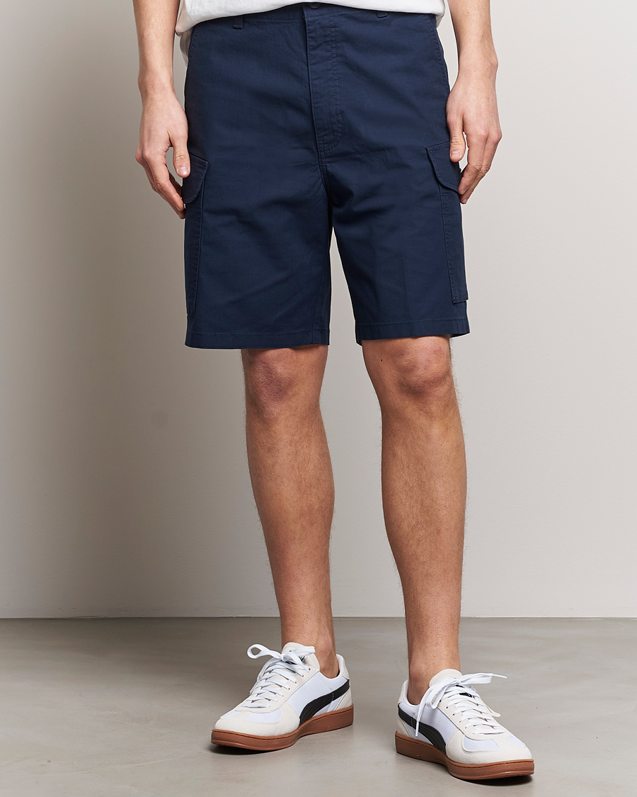 Herre |  | Dockers | Ripstop Cargo Shorts Navy Blazer