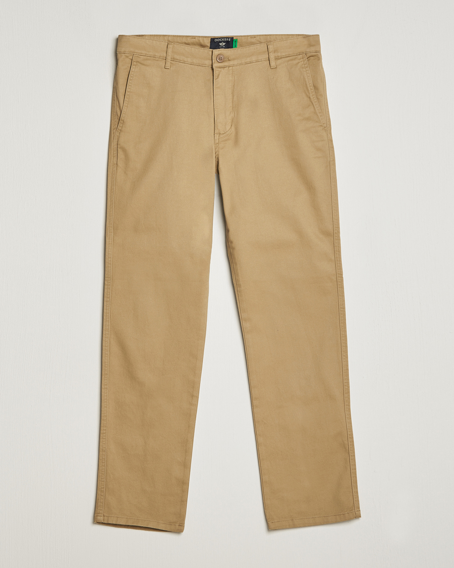Herre | Bukser | Dockers | Original OPP Slim Twill Stretch Chino Harvest Gold