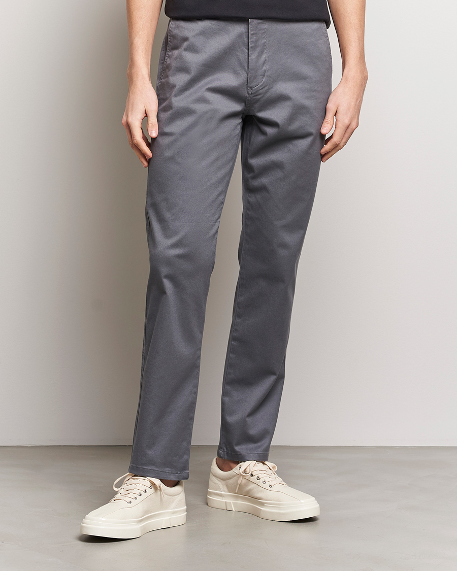 Herre | Bukser | Dockers | Original OPP Slim Twill Stretch Chino Car Park Grey