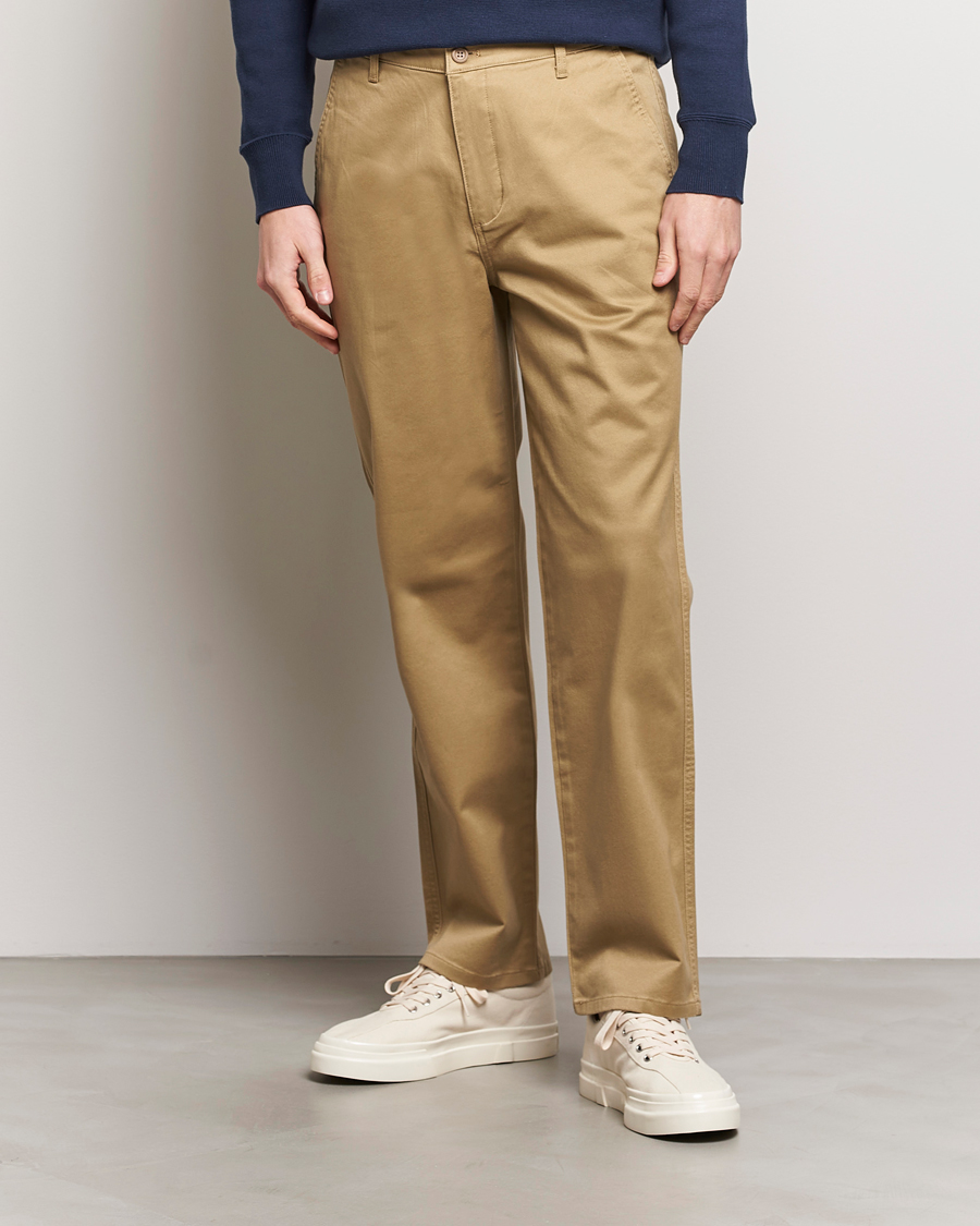 Herre | Dockers | Dockers | Original OPP Straight Twill Stretch Chino Harvest Gold