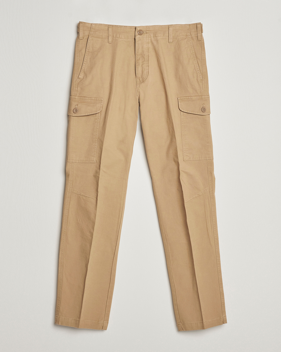 Herre | Bukser | Dockers | Slim Cotton Cargo Pants Harvest Gold