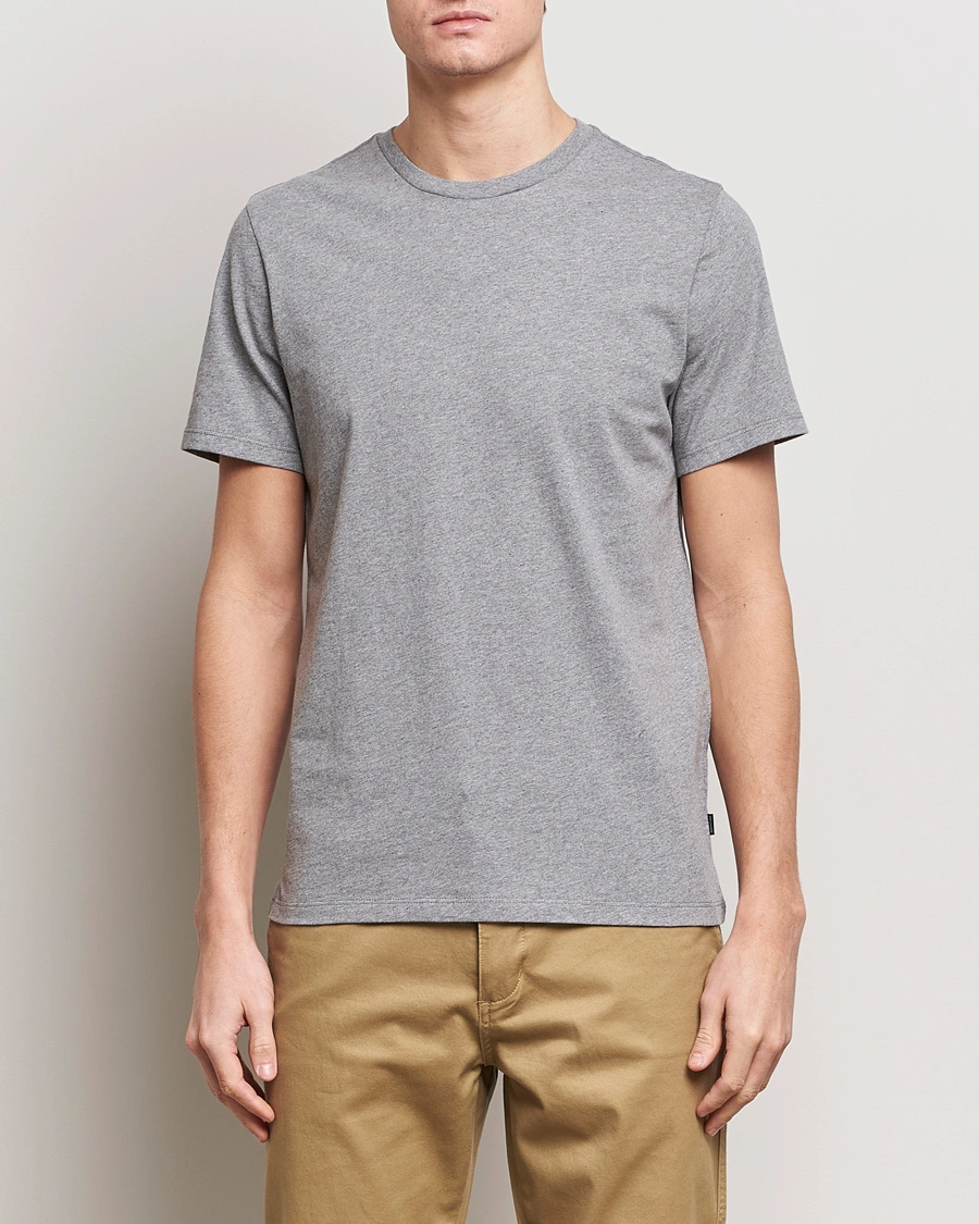 Herre | Kortermede t-shirts | Dockers | 2-Pack Cotton T-Shirt Navy/Grey