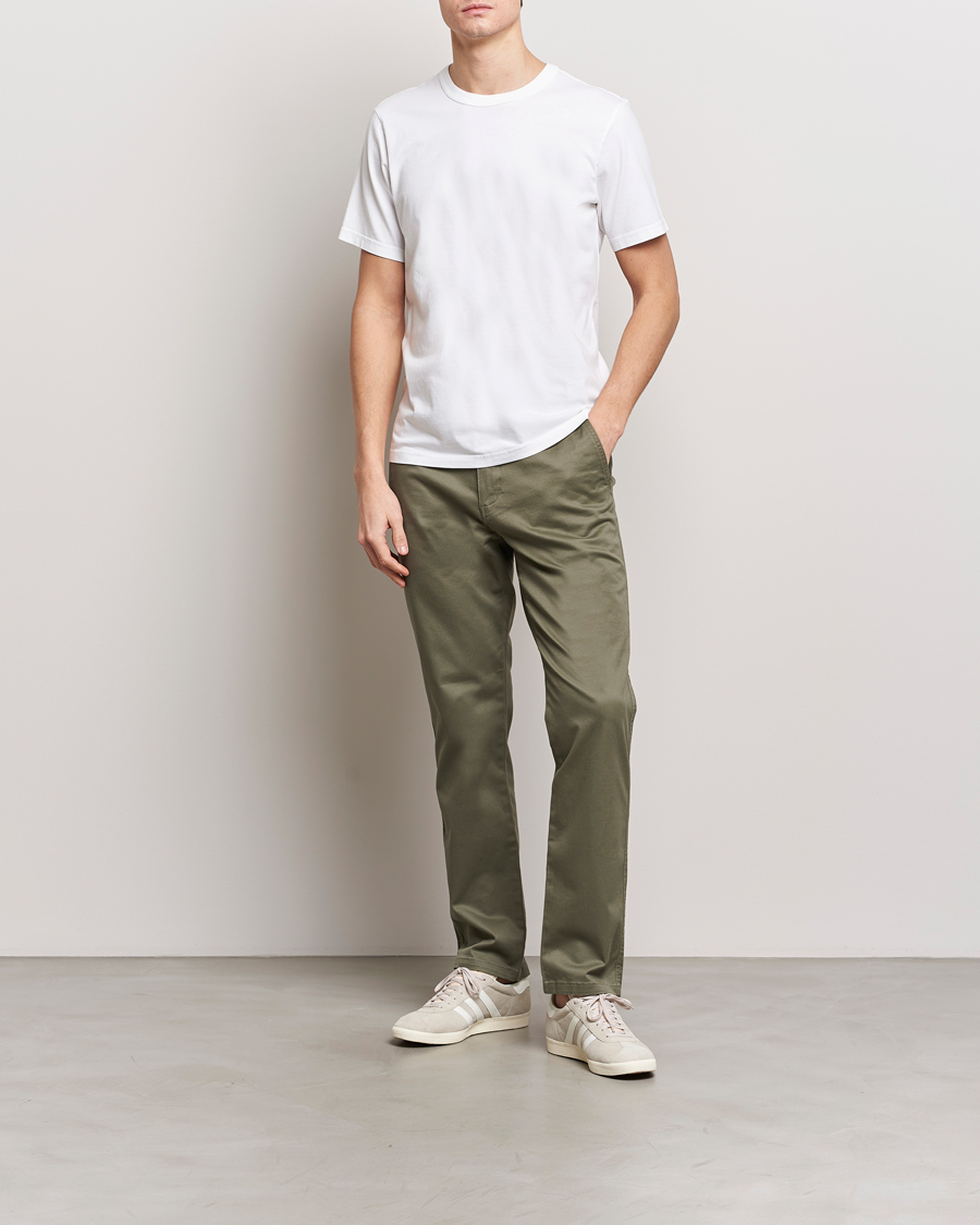 Herre | T-Shirts | Dockers | Original Cotton T-Shirt White