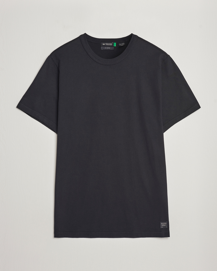 Herre | T-Shirts | Dockers | Original Cotton T-Shirt Black