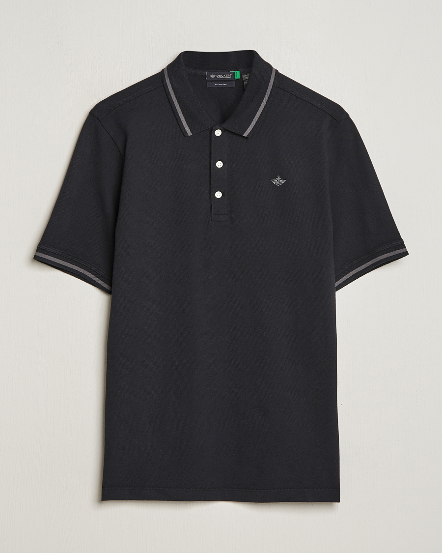 Herre | Pikéer | Dockers | Original Cotton Polo Black