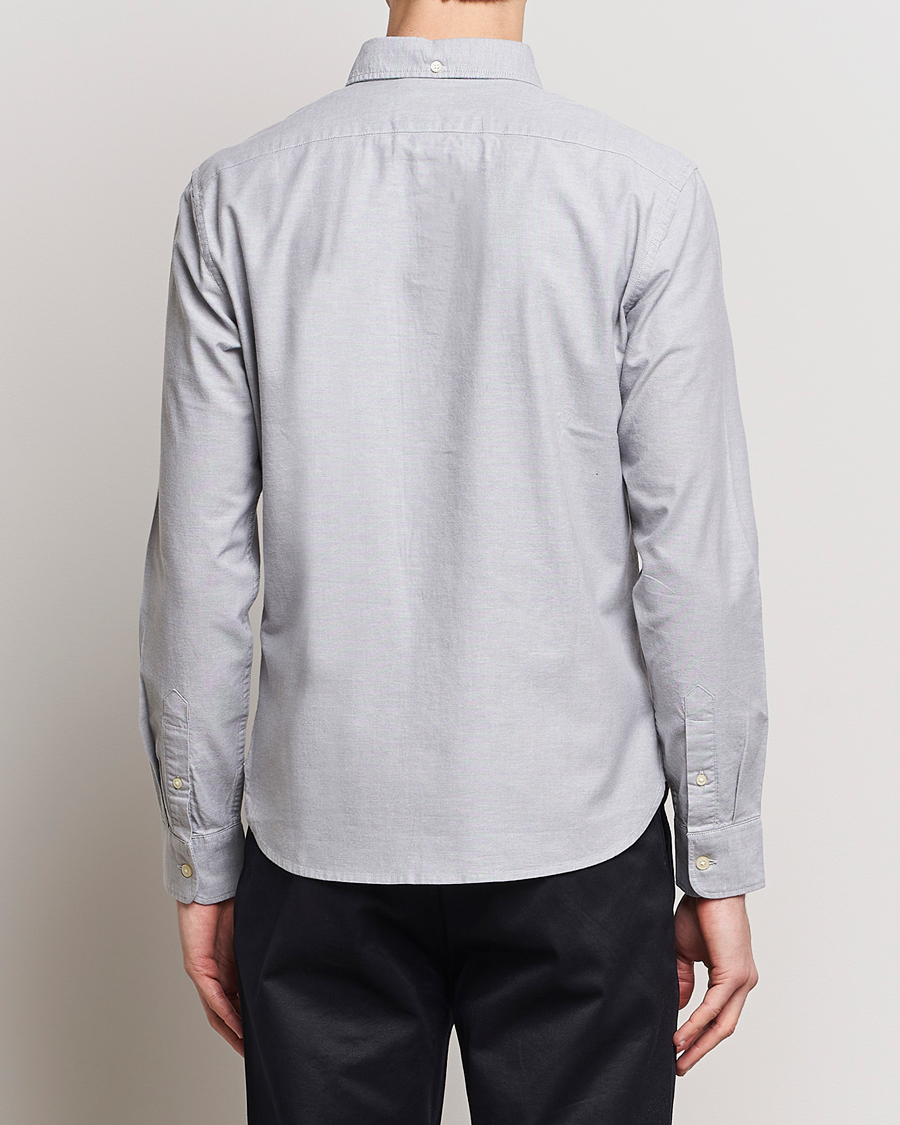 Herre | Skjorter | Dockers | Cotton Stretch Oxford Shirt Medium Grey Heather
